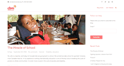 Desktop Screenshot of blog.cbmcanada.org